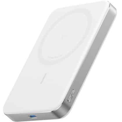 Powerbank Anker MagGo Slim, 10000mAh, 30W, PD + FQI, Λευκό A1664H21