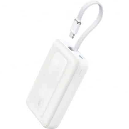 Powerbank Anker Zolo, 10000mAh, 30W, QC + PD, Λευκό A1688H21