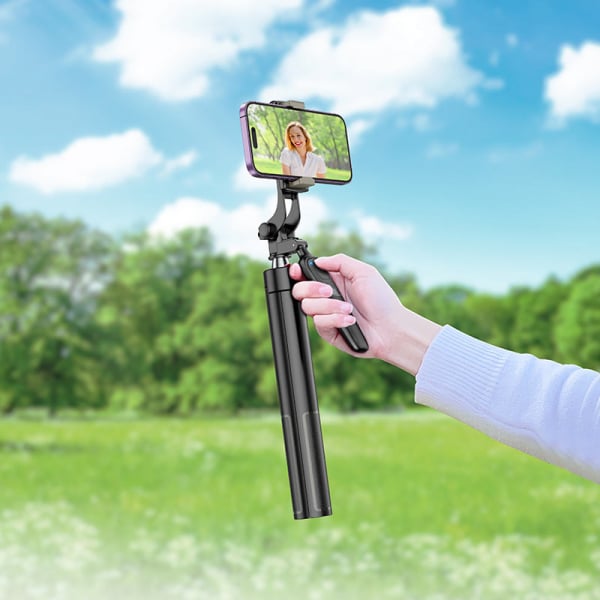 Βάση Selfie Stick και Τρίποδο Bluetooth Hoco K19 Soul Live Broadcast, Universal, Μαύρο - Image 4