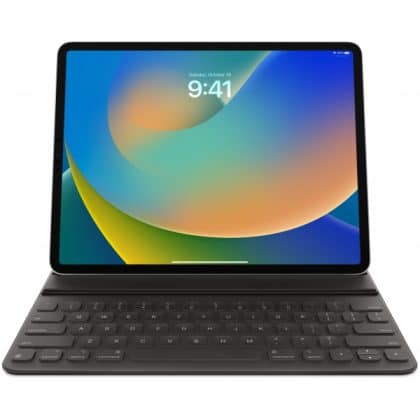Έξυπνο πληκτρολόγιο για Apple iPad Pro 12.9 (2018), διάταξη Qwerty DEN, μαύρο MU8H2DK/A