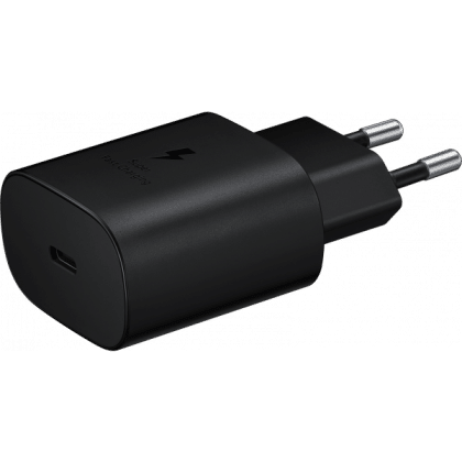 Φορτιστής τοίχου Samsung EP-TA800, 25W, 3A, 1 x USB-C, Μαύρο GP-PTU021SOABQ (Χονδρική Συσκευασία)