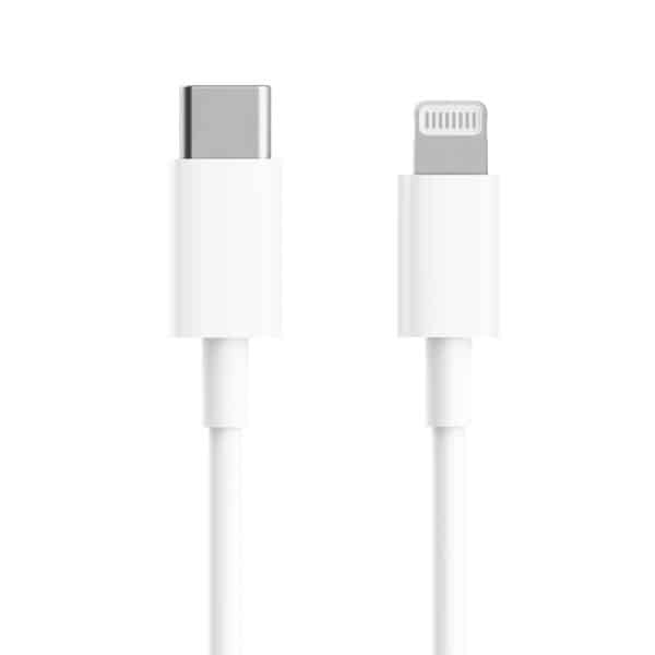 Καλώδιο USB-C σε Lightning για Xiaomi Mi, 18W, 2A, 1m, Λευκό BHR4421GL