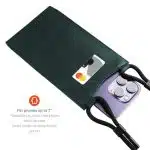 Fixed - Τσάντα ώμου Universal Verona (FIXVER-DRGRE) - για κινητά τηλέφωνα 7" - Σκούρο πράσινο - Image 5