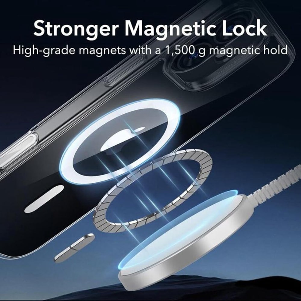 ESR Classic Hybrid HaloLock - θήκη για Apple iPhone 16 - Διάφανο - Image 6