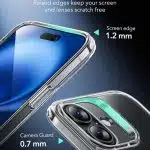 ESR Classic Hybrid HaloLock - θήκη για Apple iPhone 16 - Διάφανο - Image 7