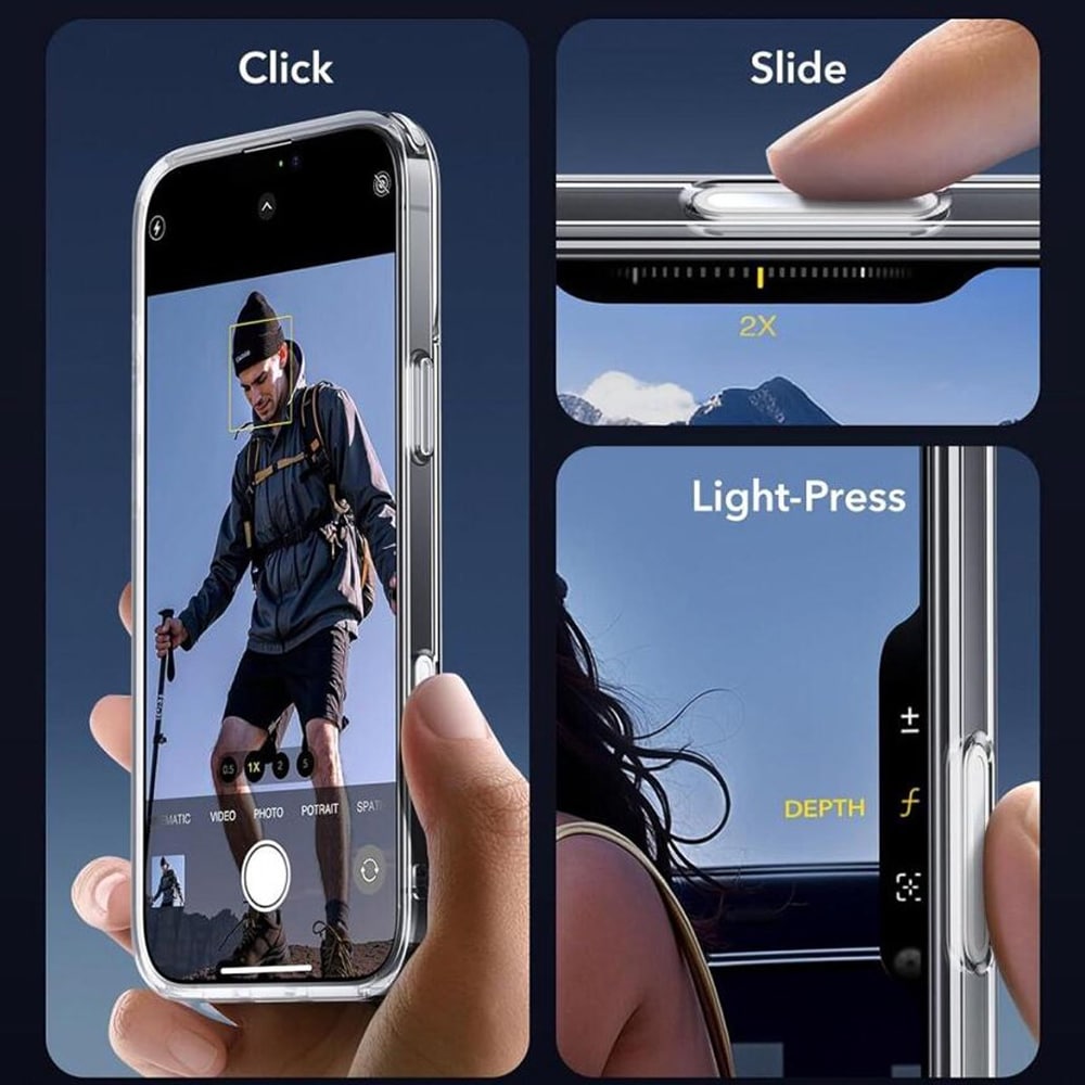 ESR Classic Hybrid HaloLock - θήκη για Apple iPhone 16 - Διάφανο - Image 3