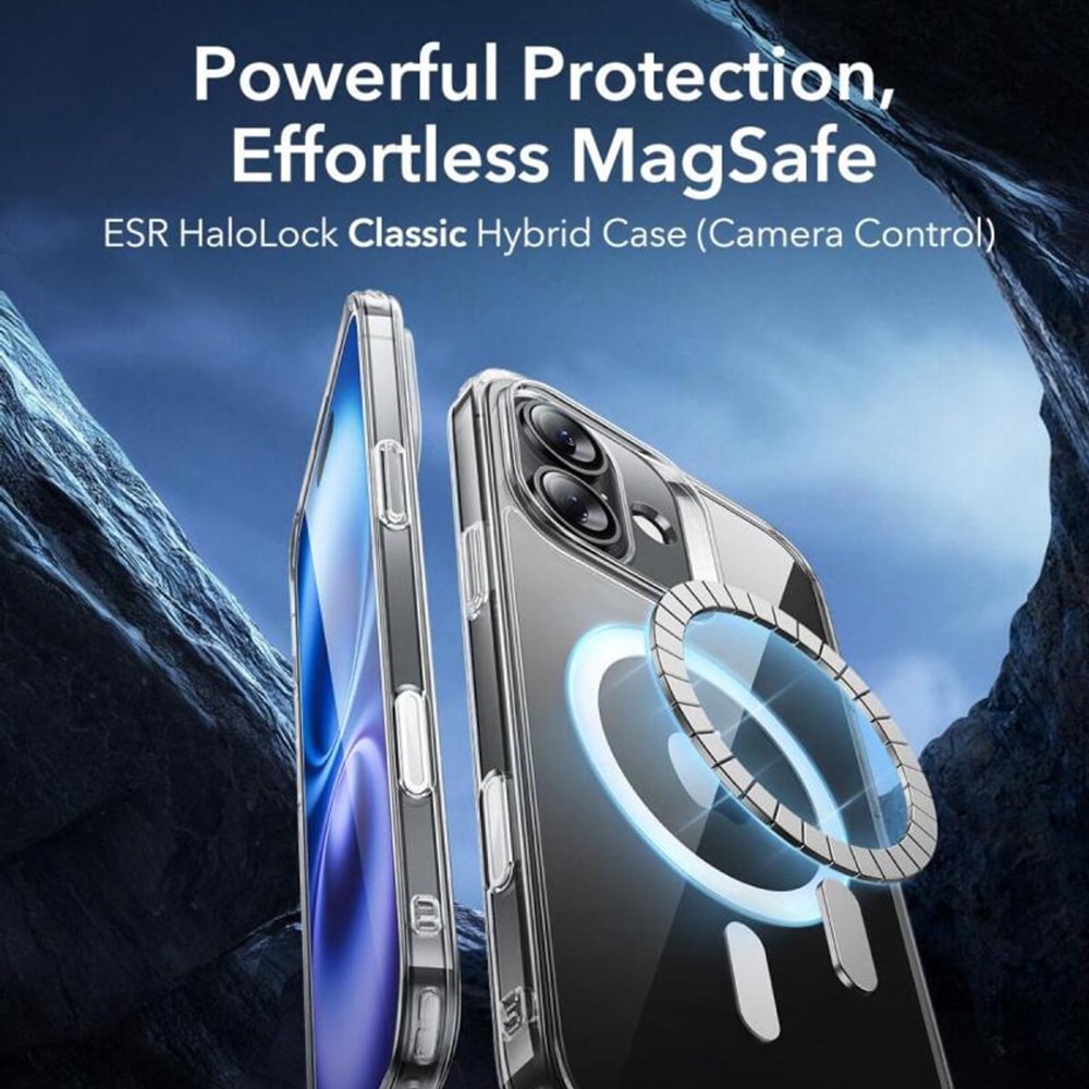 ESR Classic Hybrid HaloLock - θήκη για Apple iPhone 16 - Μαύρο - Image 6
