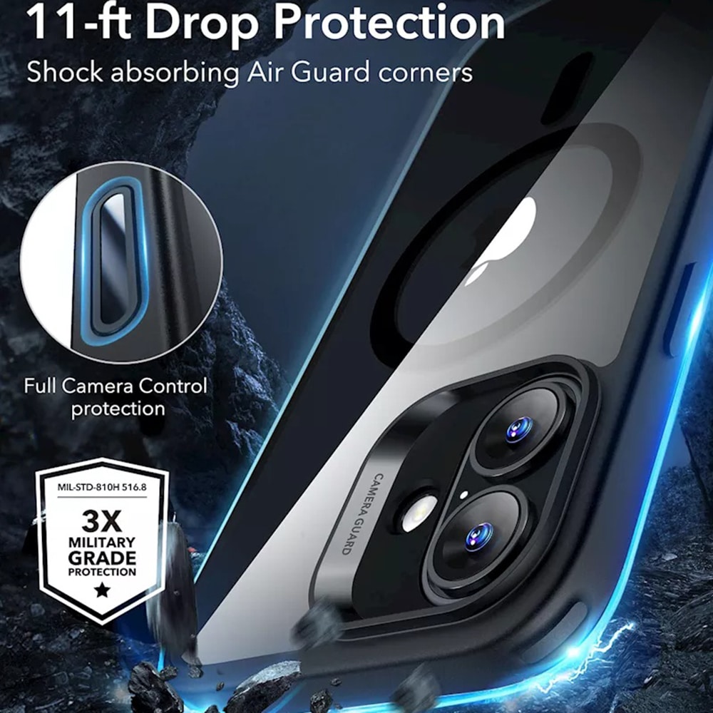 ESR Classic Hybrid HaloLock - θήκη για Apple iPhone 16 - Διάφανο - Image 6
