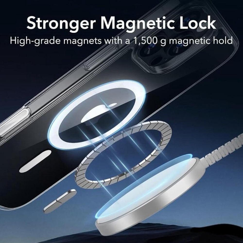ESR Classic Hybrid HaloLock - θήκη για Apple iPhone 16 Pro - Διάφανο - Image 4