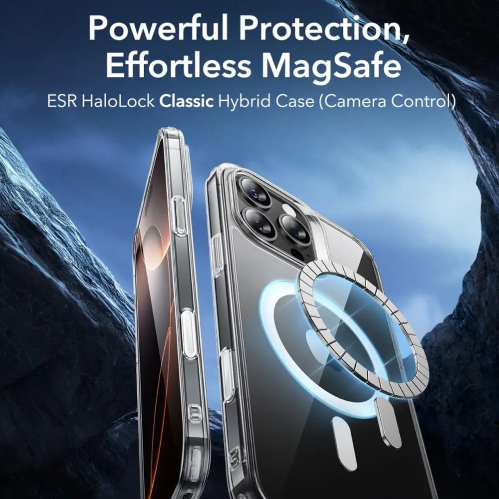 ESR Classic Hybrid HaloLock - θήκη για Apple iPhone 16 Pro - Μαύρο - Image 5