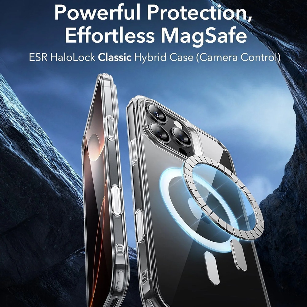 ESR Classic Hybrid HaloLock - θήκη για Apple iPhone 16 Pro Max - Διάφανο - Image 6