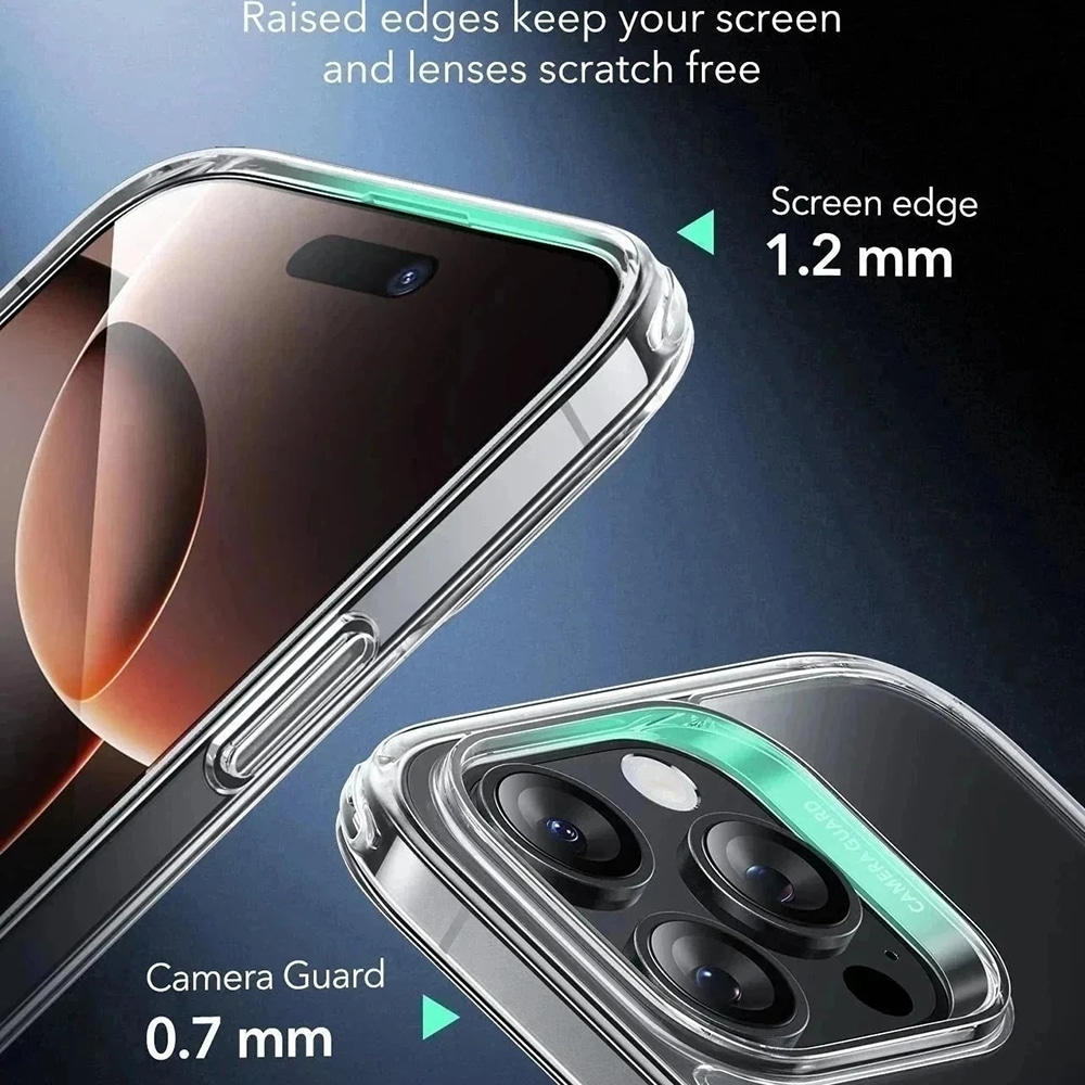 ESR Classic Hybrid HaloLock - θήκη για Apple iPhone 16 Pro Max - Διάφανο - Image 4