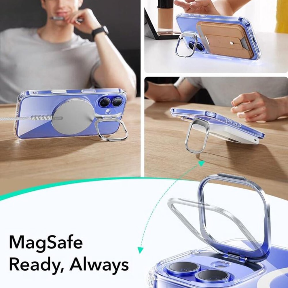 ESR Classic Hybrid HaloLock - θήκη για Apple iPhone 16 Plus - Διάφανο - Image 2