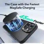 ESR Classic Hybrid HaloLock - Apple iPhone 16 - Μαύρο - Image 6