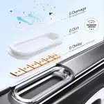 ESR Classic Hybrid HaloLock - Apple iPhone 16 Pro - Διάφανο - Image 4