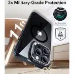 ESR Classic Hybrid HaloLock - Apple iPhone 16 Pro - Διάφανο - Image 2