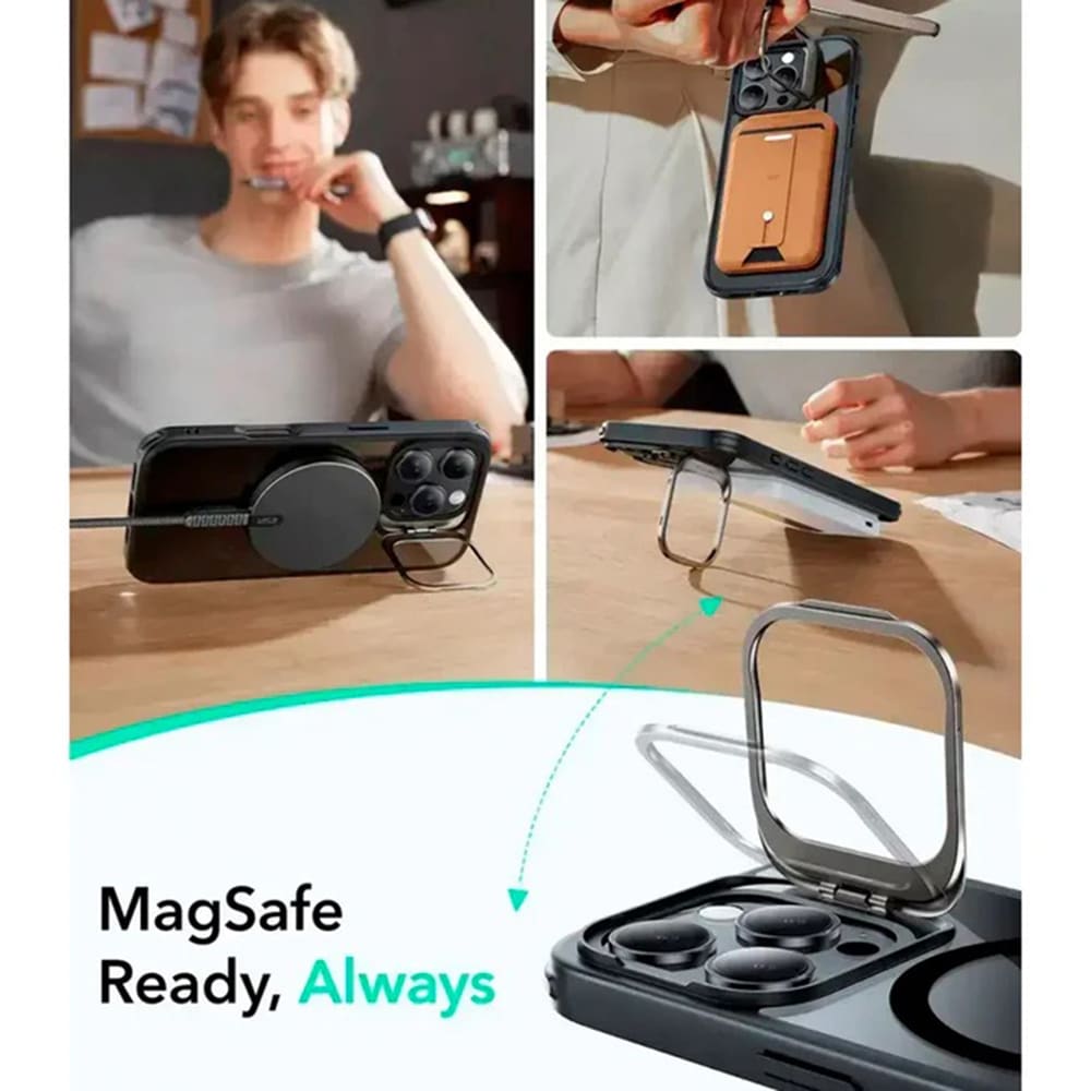 ESR Classic Hybrid HaloLock - θήκη για Apple iPhone 16 Pro Max - Διάφανο - Image 4