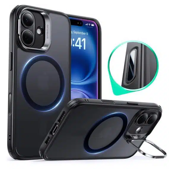 ESR Classic Hybrid HaloLock - Apple iPhone 16 - Μαύρο