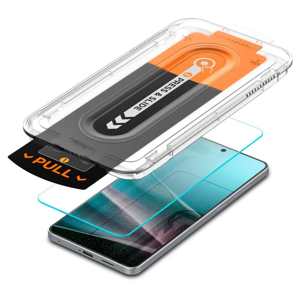 Spigen - Glas.tR EZ-FIT Pro - Samsung Galaxy S25 Edge - Διαφανές - Image 2