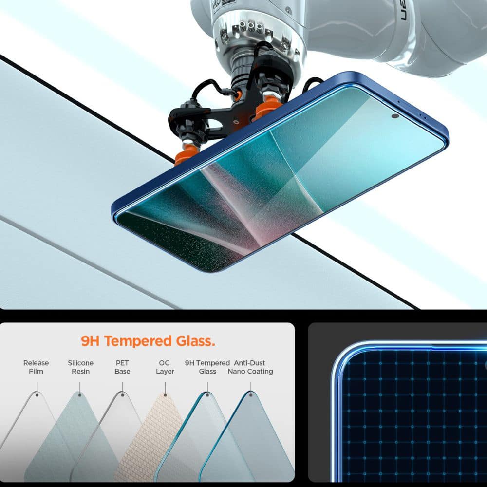 Spigen - Glas.tR EZ-FIT Pro - Samsung Galaxy S25 Edge - Διαφανές - Image 7