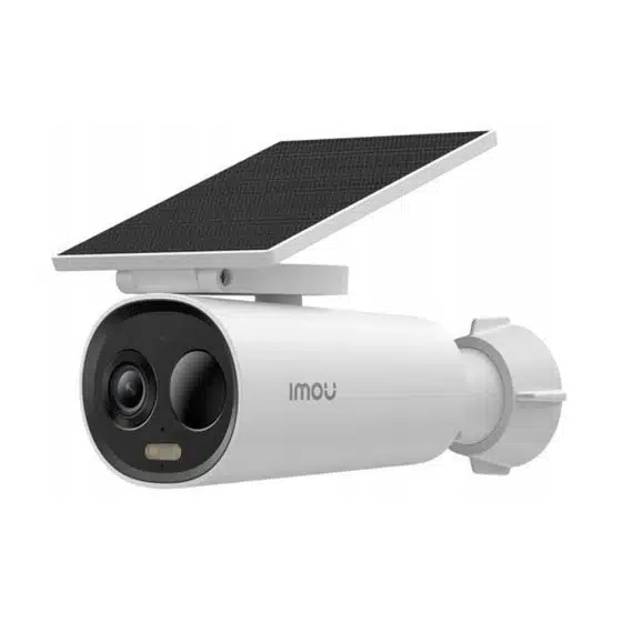 Imou - Εξωτερική κάμερα 3C AIO (IPC-K9DCP-5M0WEH-V2) - με ηλιακό πάνελ, 5MP, 5000mAh, Type-C - Λευκό