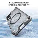 Techsuit HoneyComb Shield MagSafe - θήκη για Xiaomi Redmi Note 14S - Μαύρο - Image 3