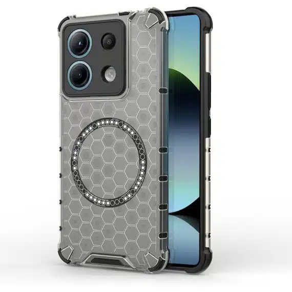 Techsuit HoneyComb Shield MagSafe - θήκη για Xiaomi Redmi Note 14S - Μαύρο