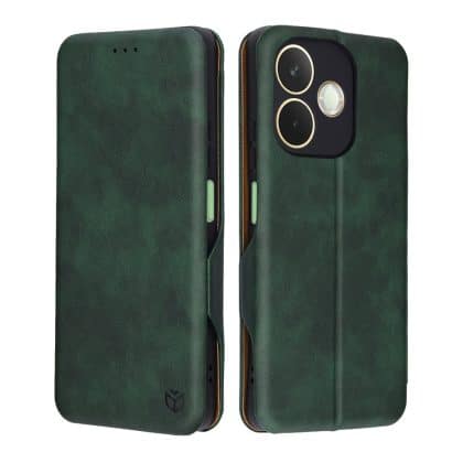 Techsuit Safe Wallet Plus - θήκη για Oppo A5 Pro 4G - Πράσινο