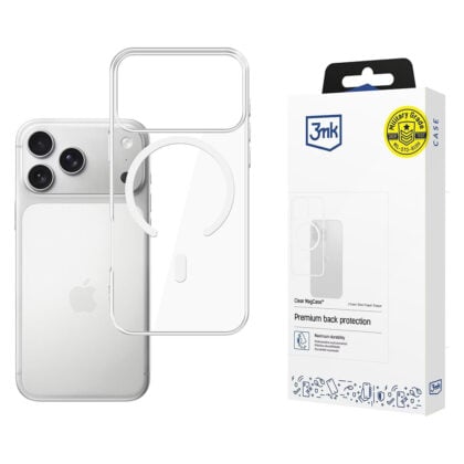 3MK Clear MagCase - θήκη για Apple iPhone 18 Pro Max / 17 Pro Max - Διάφανο