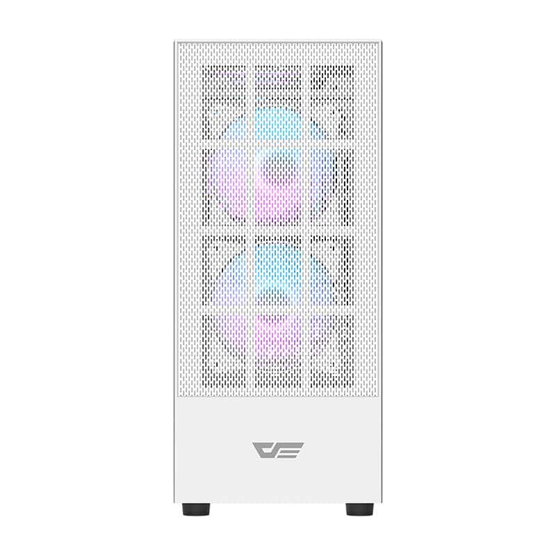 Θήκη υπολογιστή Darkflash A290 (λευκή) + 3 ανεμιστήρες RGB - Image 4