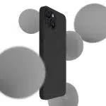 3MK Silicone Case - θήκη για Apple iPhone 14 - Μαύρο - Image 2