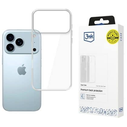 3MK Clear Case - θήκη για Apple iPhone 17 Pro Max - Διάφανο