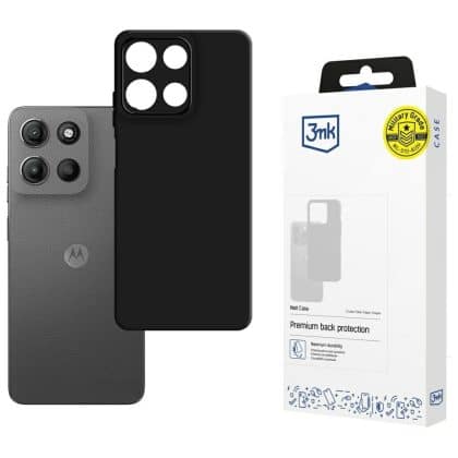3MK Matt Case - θήκη για Motorola Moto G15 Power - Μαύρο