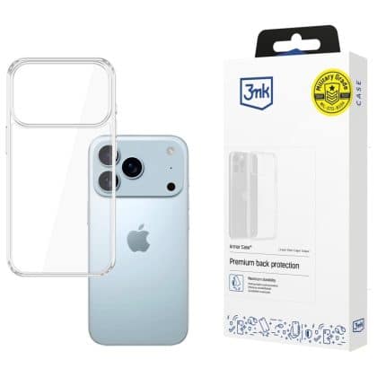 3MK Armor Case - θήκη για Apple iPhone 17 Pro - Διάφανο
