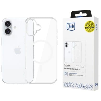 3MK Clear MagCase - θήκη για Apple iPhone 17 - Διάφανο