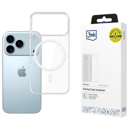 3MK Clear MagCase - θήκη για Apple iPhone 17 Pro - Διάφανο