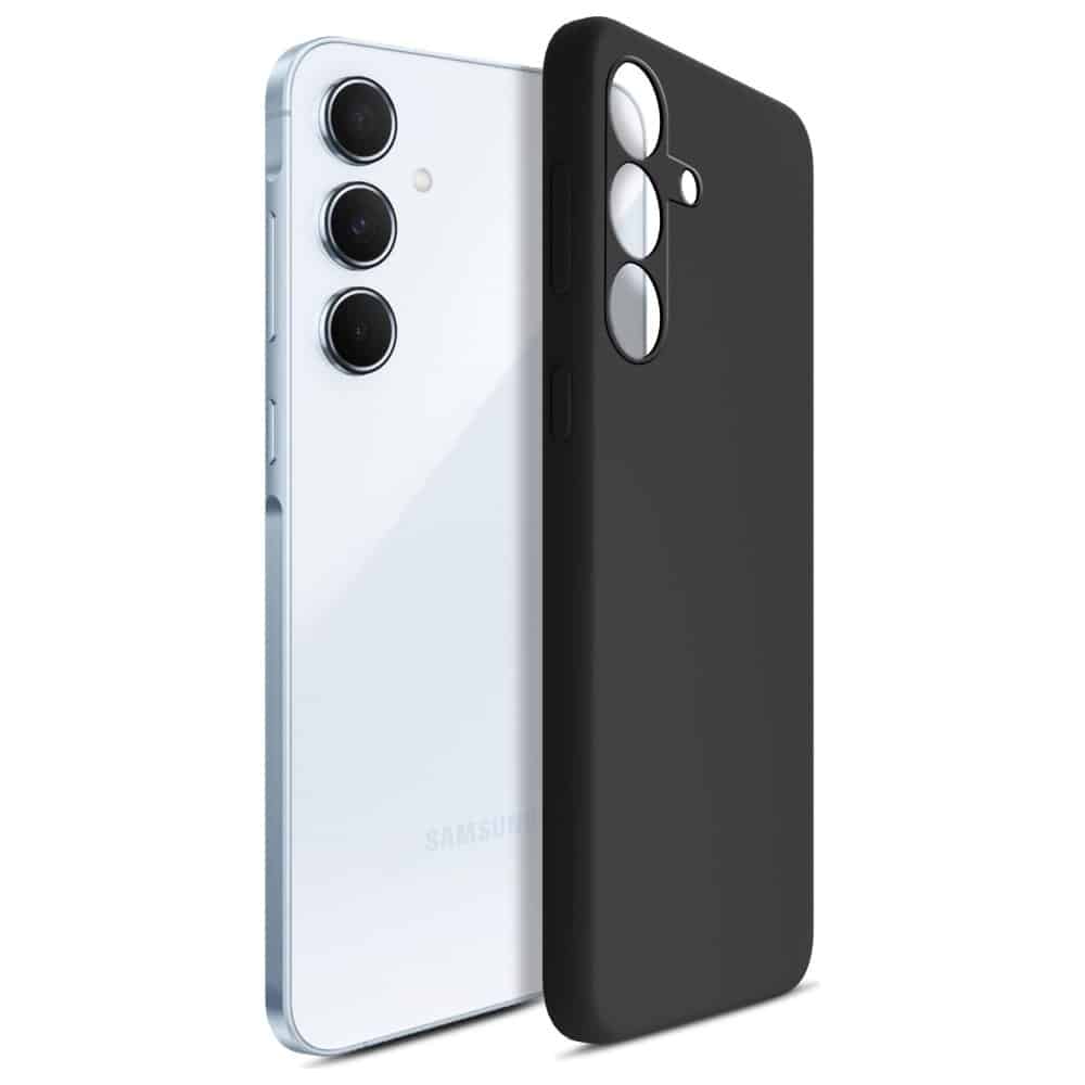 3MK Silicone Case - θήκη για Samsung Galaxy A55 - Μαύρο - Image 4