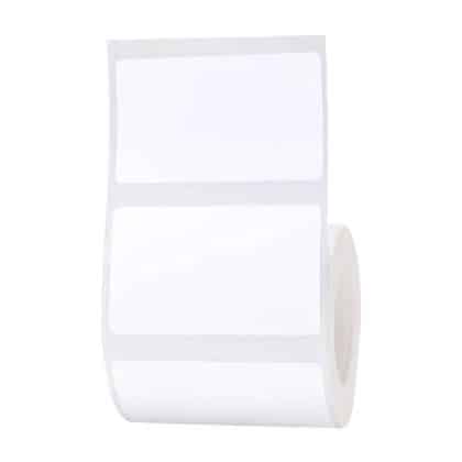 Θερμικές ετικέτες Niimbot αυτοκόλλητα 50x30 mm - 225 τεμάχια. Λευκό