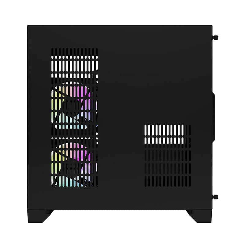 Darflash FT350 θήκη υπολογιστή + 5 ανεμιστήρες aRGB (μαύρο) - Image 3
