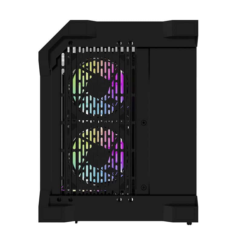 Darflash FT350 θήκη υπολογιστή + 5 ανεμιστήρες aRGB (μαύρο) - Image 4
