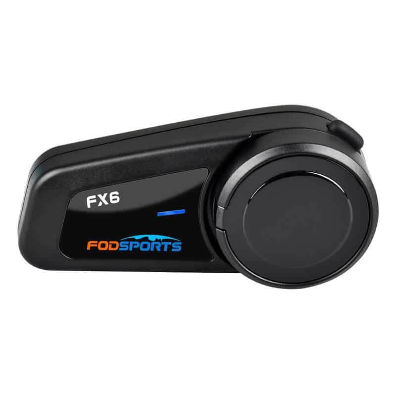 Fodsports FX6 ενδοεπικοινωνία μοτοσικλέτας δύο πακέτα (μαύρο) - Image 3