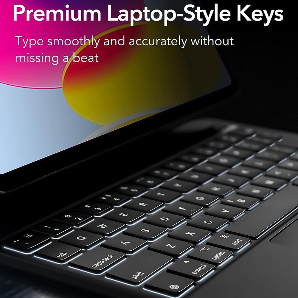 ESR Rebound Magnetic Keyboard - θήκη για Apple iPad (2022) / (2025) - Μαύρο - Image 2