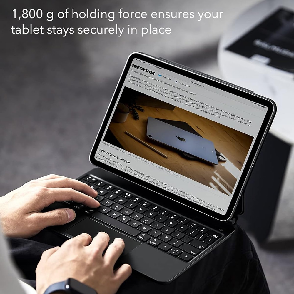 ESR Rebound Magnetic Keyboard - θήκη για Apple iPad (2022) / (2025) - Μαύρο - Image 3