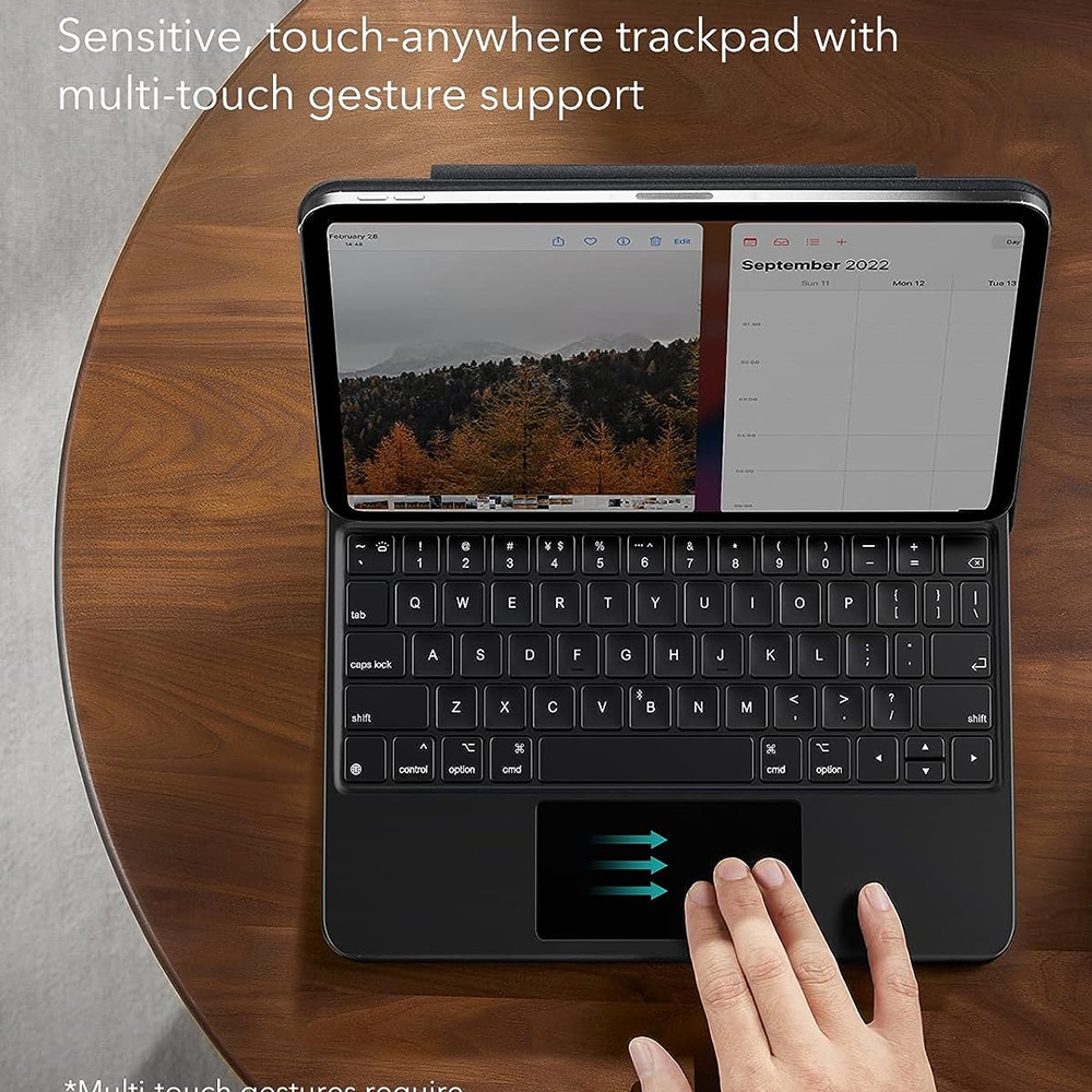 ESR Rebound Magnetic Keyboard - θήκη για Apple iPad (2022) / (2025) - Μαύρο - Image 6