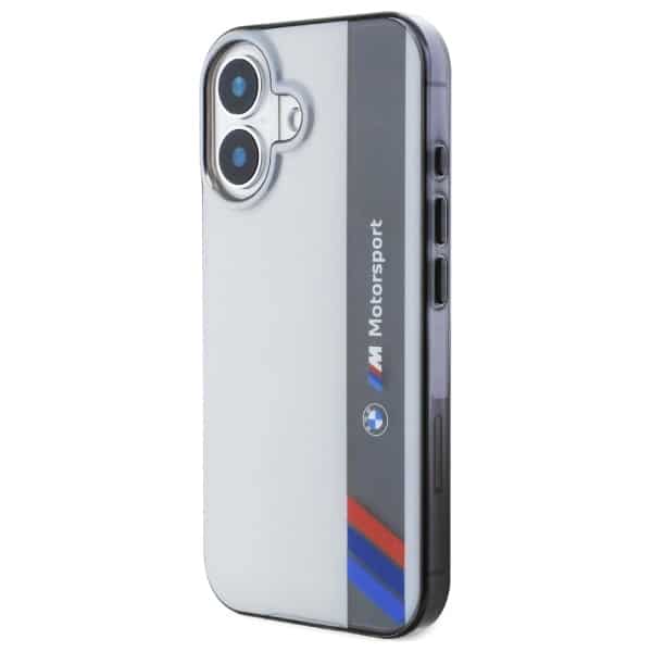 BMW Motorsport IML Vertical Stripe - θήκη για Apple iPhone 16 - Γκρι - Image 2