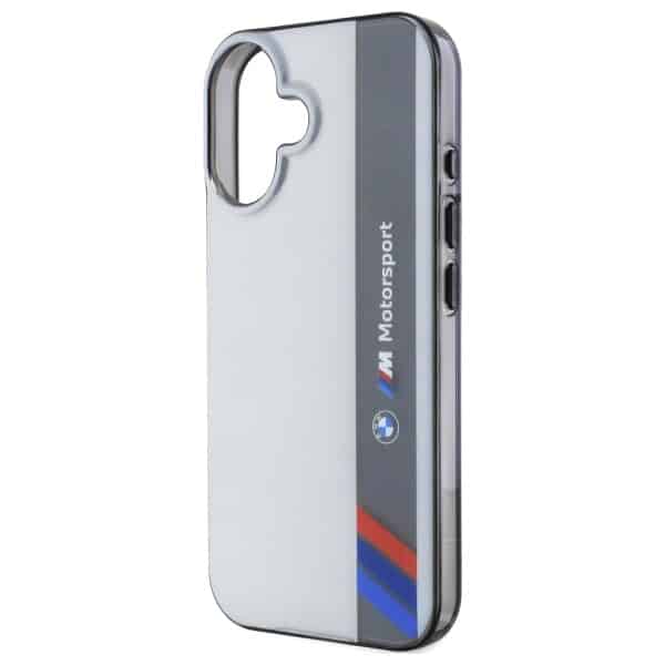 BMW Motorsport IML Vertical Stripe - θήκη για Apple iPhone 16 - Γκρι - Image 6