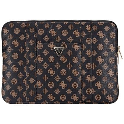 Τσάντα Guess με μανίκι 14" Peony Pocket Triangle μαύρο