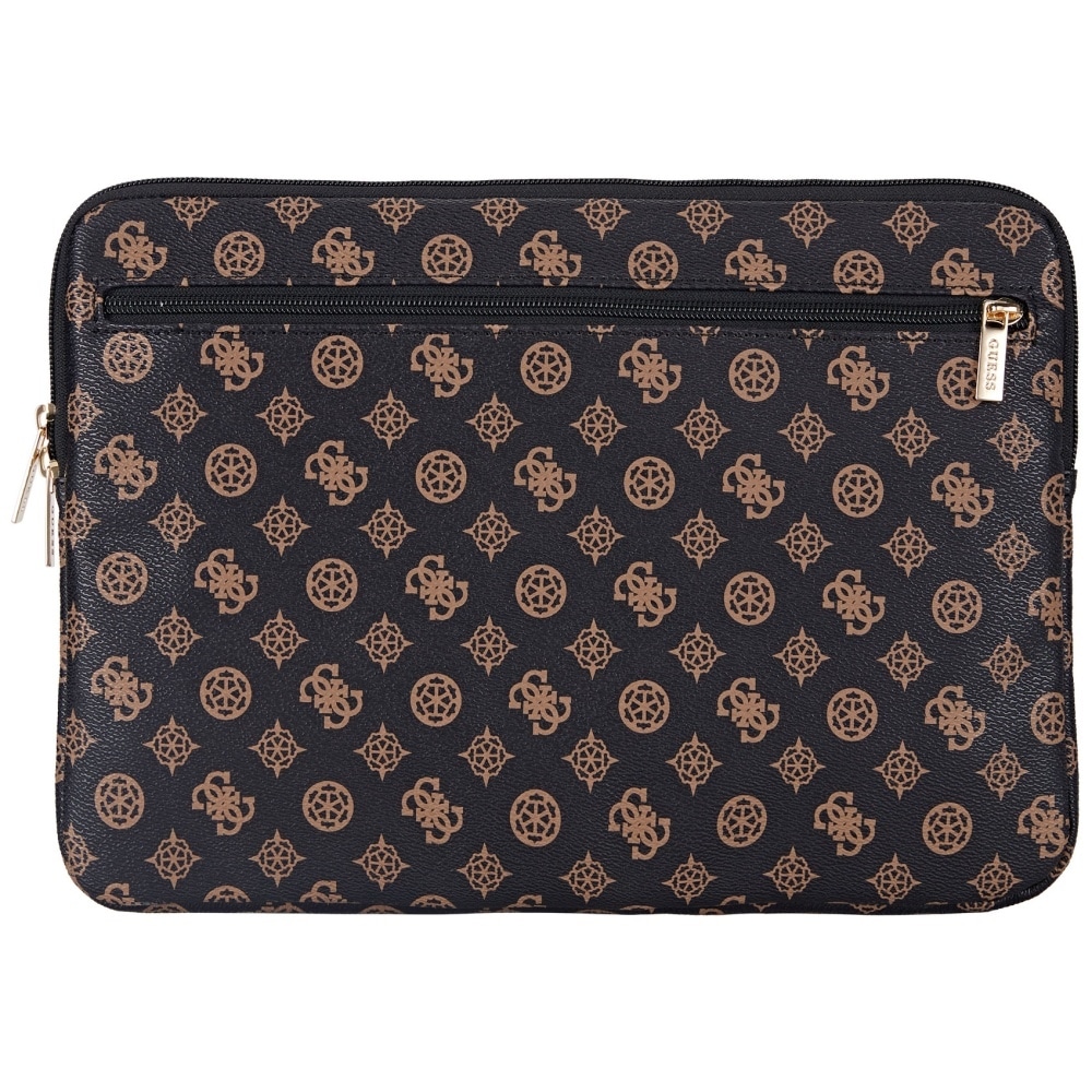 Τσάντα Guess με μανίκι 14" Peony Pocket Triangle μαύρο - Image 3