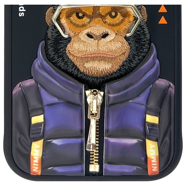 Nimmy Cool&Cute 2.0 Monkey - θήκη για Apple iPhone 15 - Μαύρο - Image 11