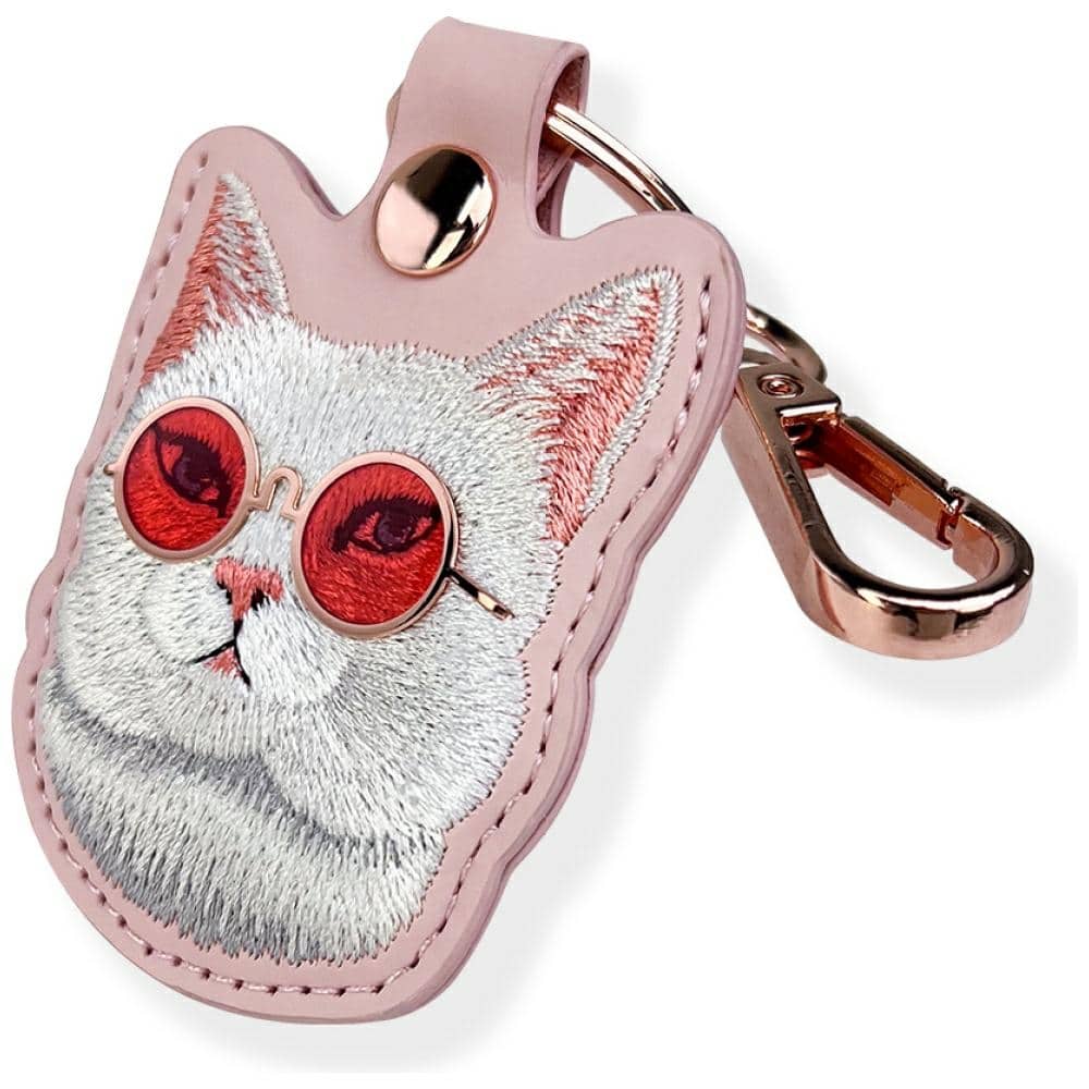 Θήκη εντοπισμού Nimmy Glasses Cool Cat ροζ - Image 5